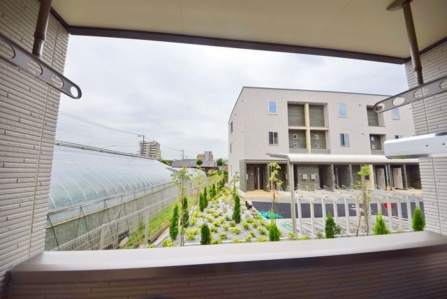 眺望　タウンハウジング府中店まで