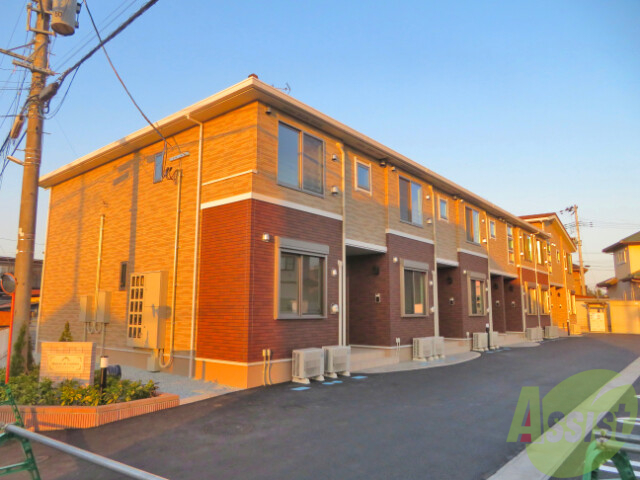 建物外観　仙台市太白区中田町前沖北【メゾン　ド　ルミエール】