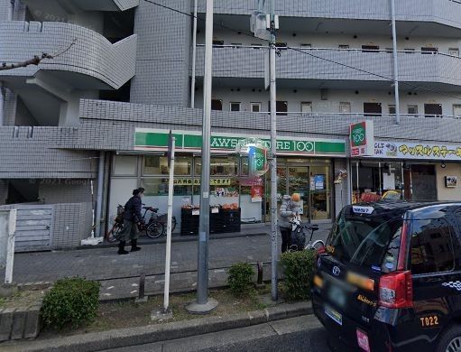 コンビニ　ローソンストア100中区新栄町店（コンビニ）まで40m