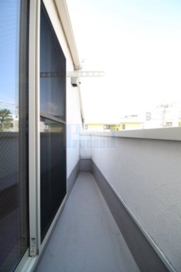 バルコニー　明るいバルコニー！