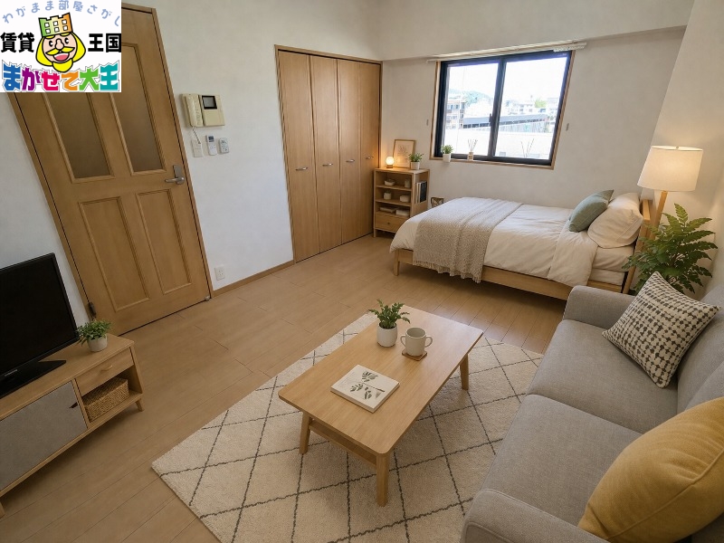 居室・リビング　家具・インテリアはＣＧです