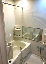 バス・シャワールーム　日々の疲れを癒すお風呂付です