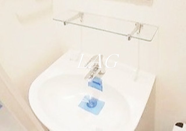 洗面設備　洗面台です。