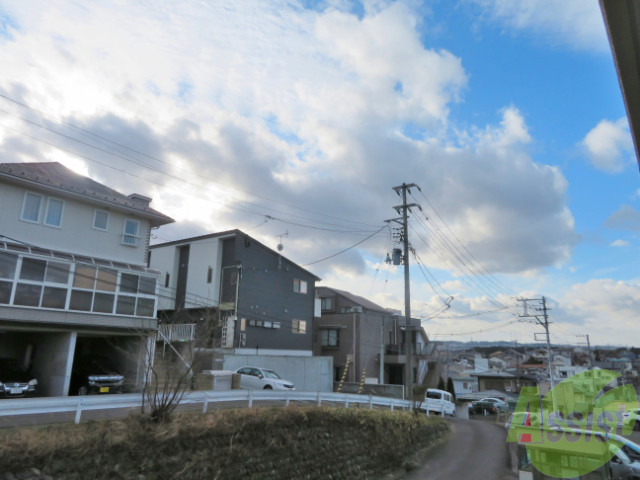 バルコニー　バルコニーからの景色を撮ってみました～。