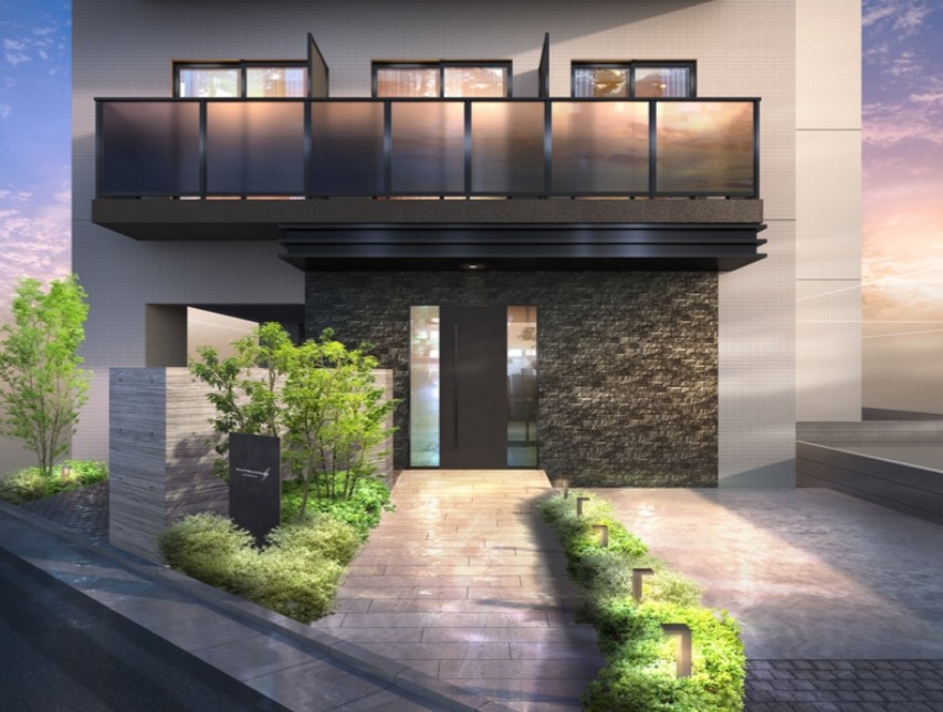 建物外観　外観パース