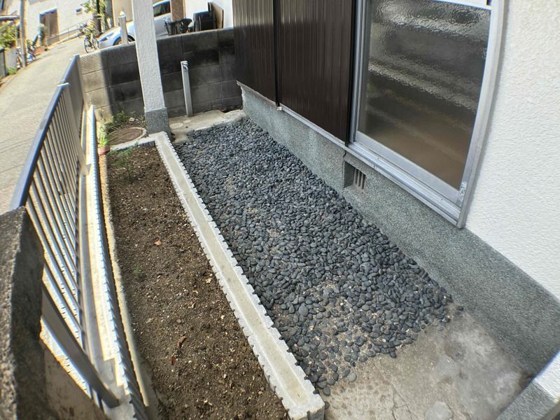 庭　お庭で自由な時間を過ごせます
