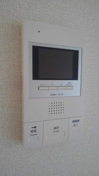 セキュリティ　モニタ付きインターホンです