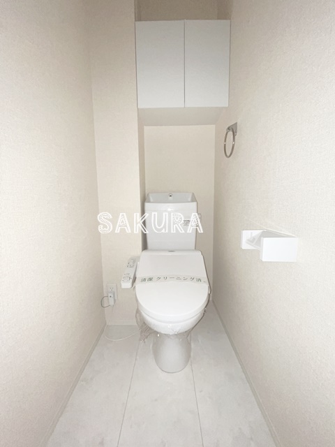 トイレ　落ち着いた色調のトイレです♪