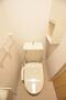 トイレ　ゆったりとした空間のトイレです