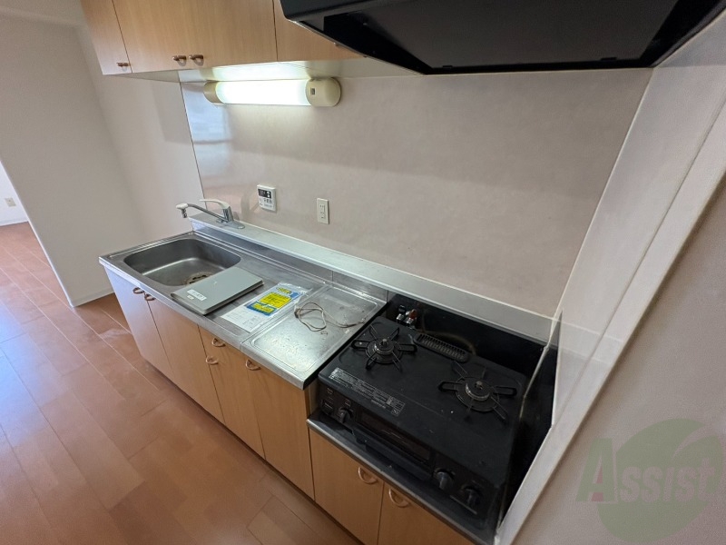 キッチン　シンプルで使いやすいキッチンになっています！
