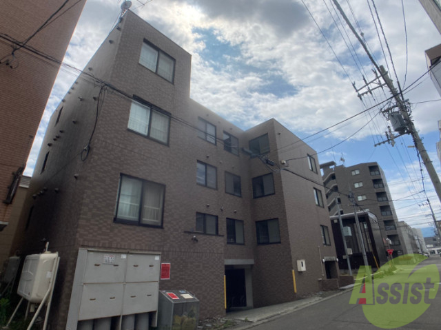 建物外観　札幌市北区北３２条西「グランドティトンＮ３２」