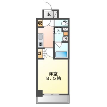 OKBアヴェニール菊井町の間取り写真