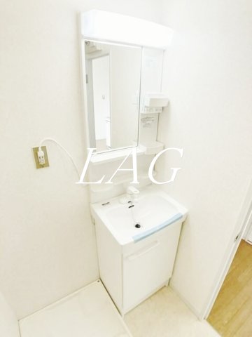 洗面設備　洗面台です。