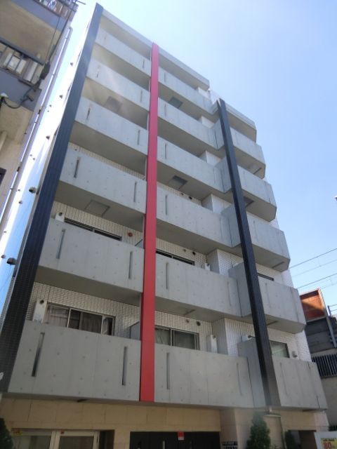 建物外観　駅徒歩５分の分譲賃貸マンション