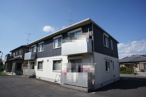 建物外観　駐車場２台付き♪