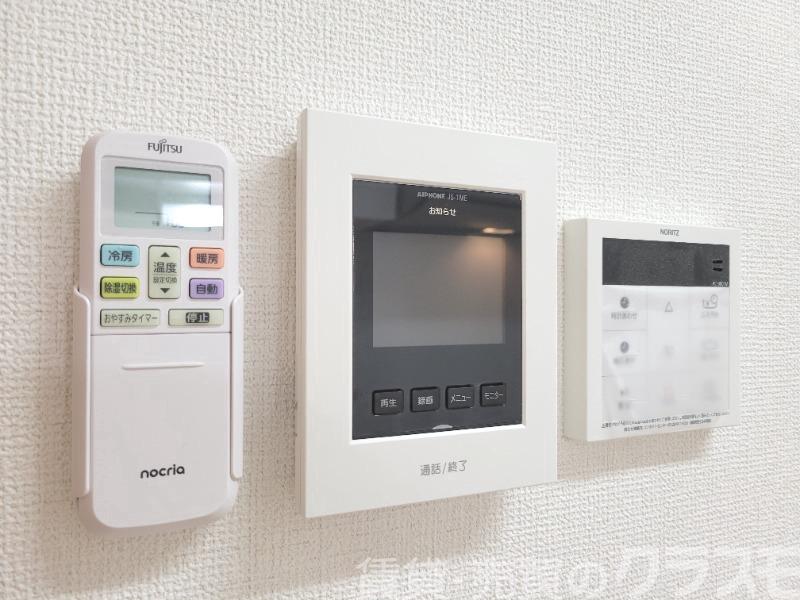 セキュリティ　来訪者が確認できるモニターホン♪