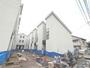 建物外観　建築中