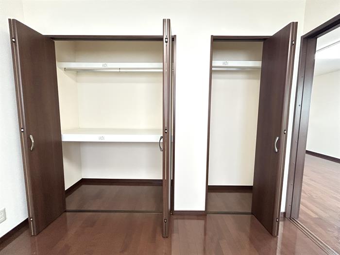 収納　広々な収納でお荷物が多い方も安心♪