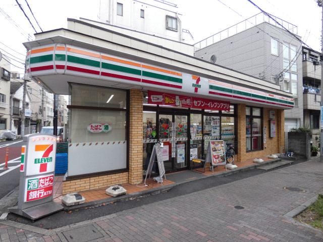 コンビニ　セブンイレブン西小山桜並木通り店（コンビニ）まで150m
