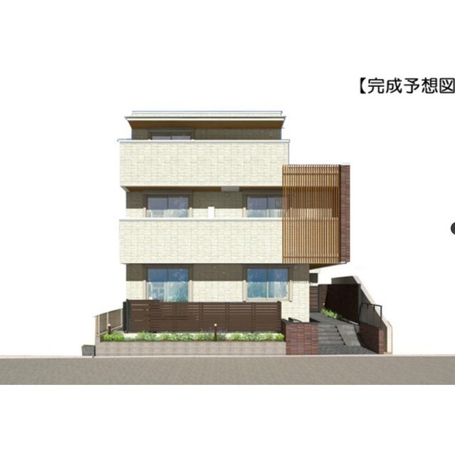 建物外観　２０２６年１２月完成予定のシャーメゾン♪