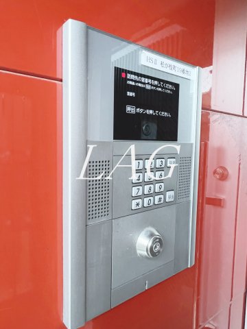セキュリティ　オートロックです。