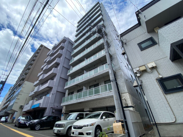 建物外観　札幌市北区北二十三条西「ＫレジデンスＮ２３」
