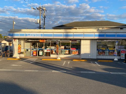 コンビニ　ローソン 岡山福田店（コンビニ）まで395m