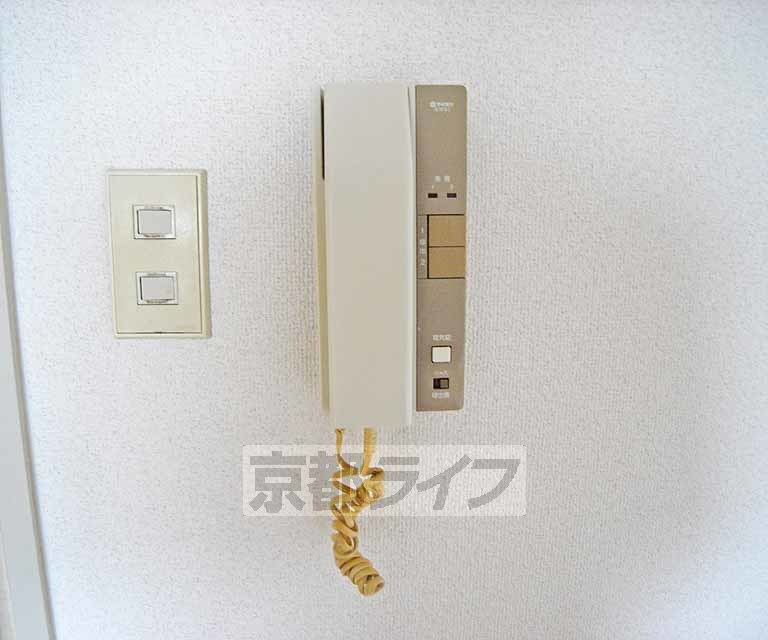 セキュリティ　来客も安心です。