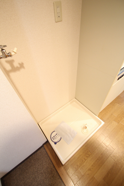 その他　洗濯機置き場。室内に置けます。