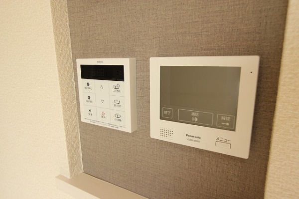 セキュリティ　TVモニター付きで来客対応も安心♪