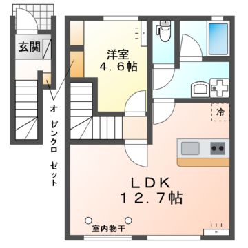 BRANZの間取り写真