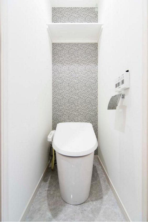 トイレ　ゆったりとした空間のトイレです