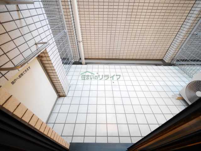 バルコニー　ルーブル早稲田六番館