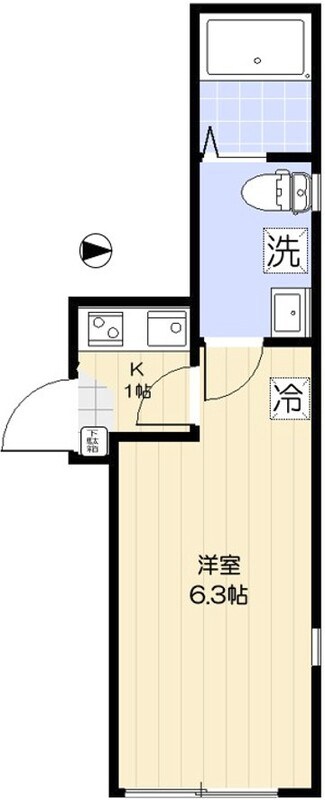 日暮里・舎人ライナー 西新井大師西駅 徒歩7分 3階建 築2年の間取り写真