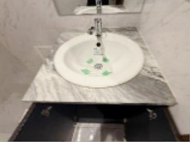 洗面設備　※別部屋同仕様