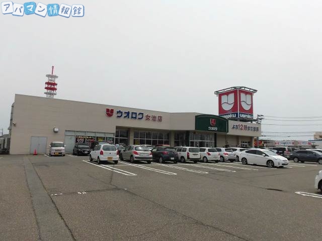 スーパー　ウオロク女池店（スーパー）まで550m
