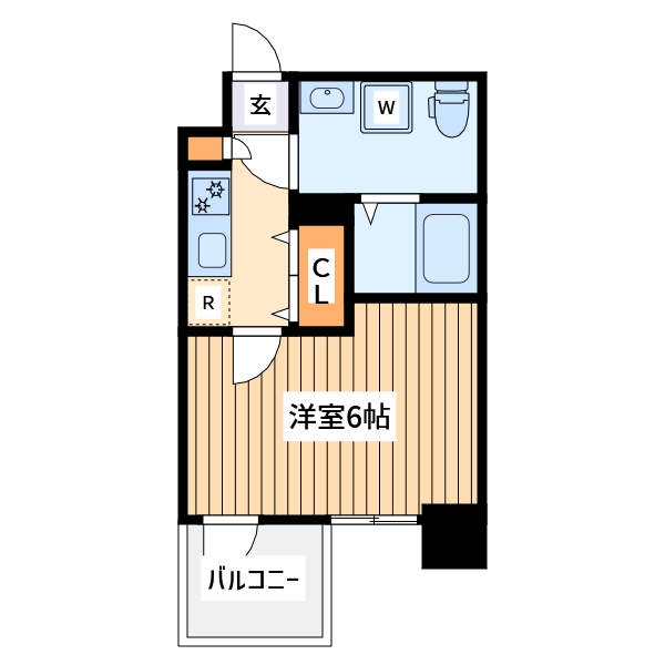 ルフレグランデ新川崎の間取り写真
