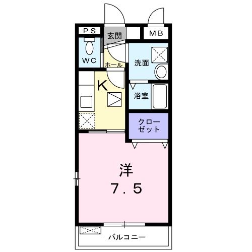 サン フローリッシュの間取り写真