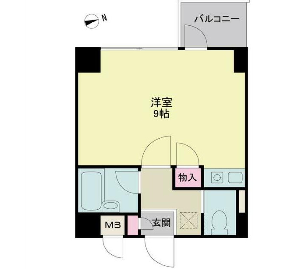メインビル調布の間取り写真