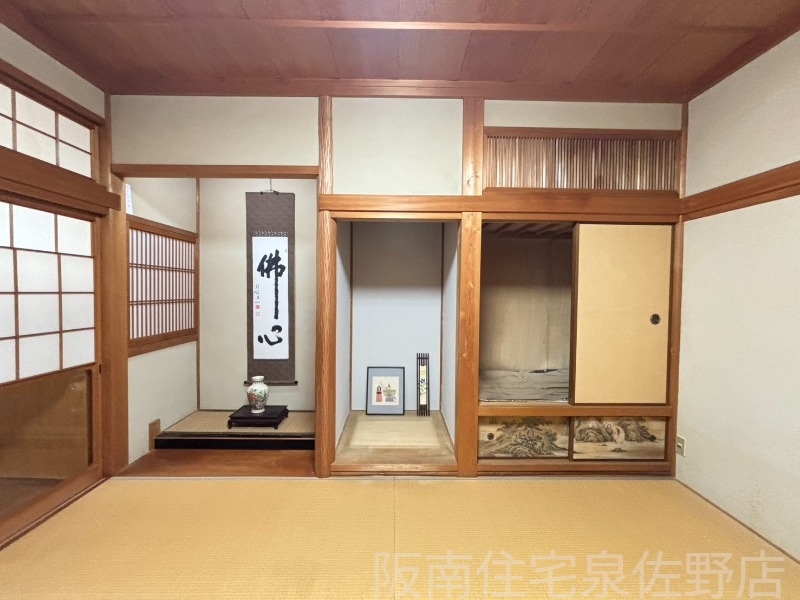 南海本線 箱作駅 徒歩12分 1階建 築40年の内装写真