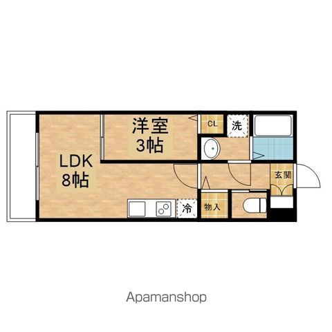 anyre台原Iの間取り写真