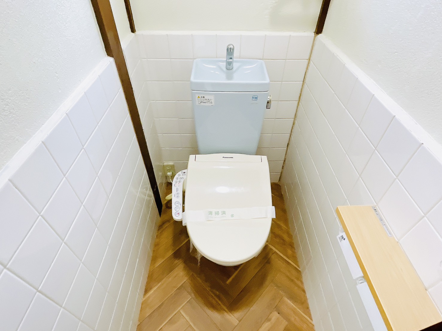 ＪＲ阪和線 東岸和田駅 徒歩19分 2階建 築51年のトイレ写真