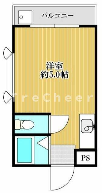 ＪＲ総武線 荻窪駅 徒歩4分 5階建 築44年の間取り写真