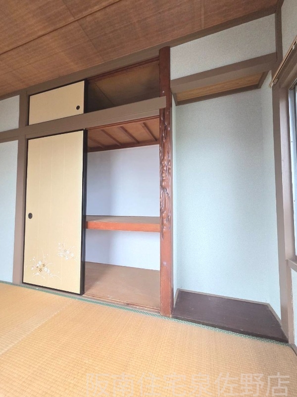 南海本線 鳥取ノ荘駅 徒歩19分 2階建 築47年の内装写真