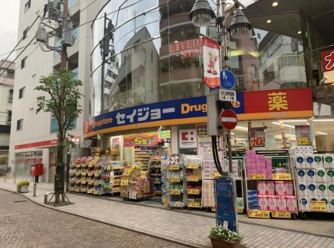 ドラックストア　くすりセイジョー新丸子店（ドラッグストア）まで247m