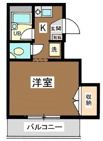 メゾンプルミエールの間取り写真