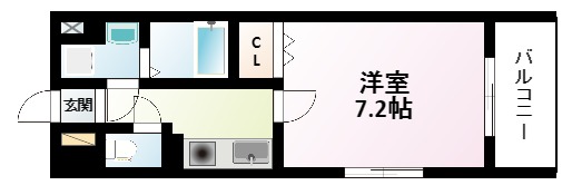 レクシア江坂の間取り写真