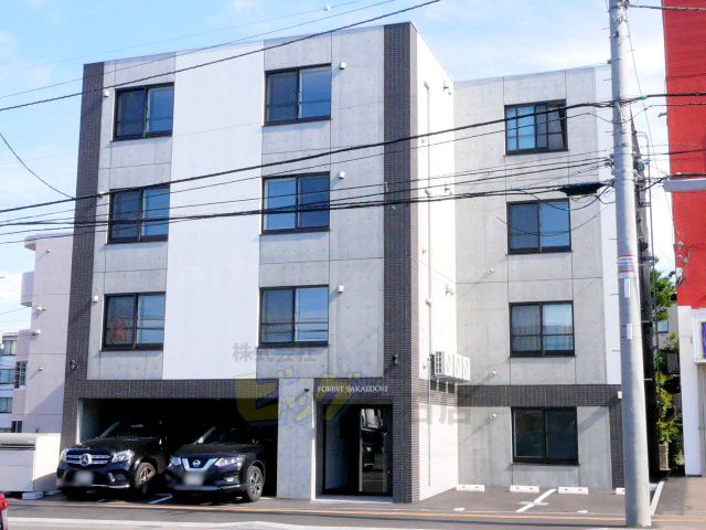 建物外観　Ｗｉ－Ｆｉ付ネット無料採用の１ＬＤＫマンションです♪