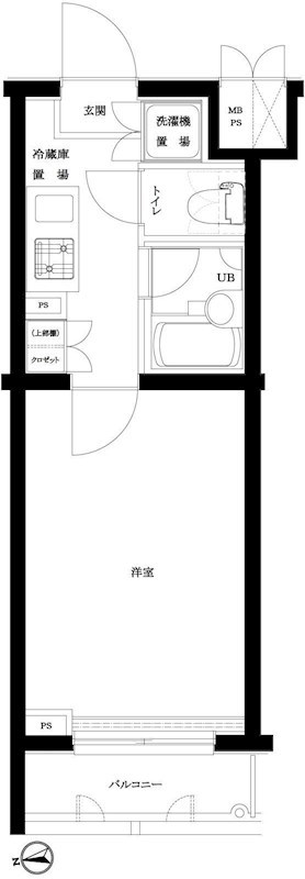 ルーブル中野弥生町の間取り写真
