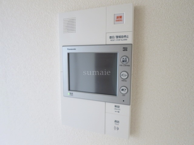 セキュリティ　安心のモニター付きインターホン完備です☆